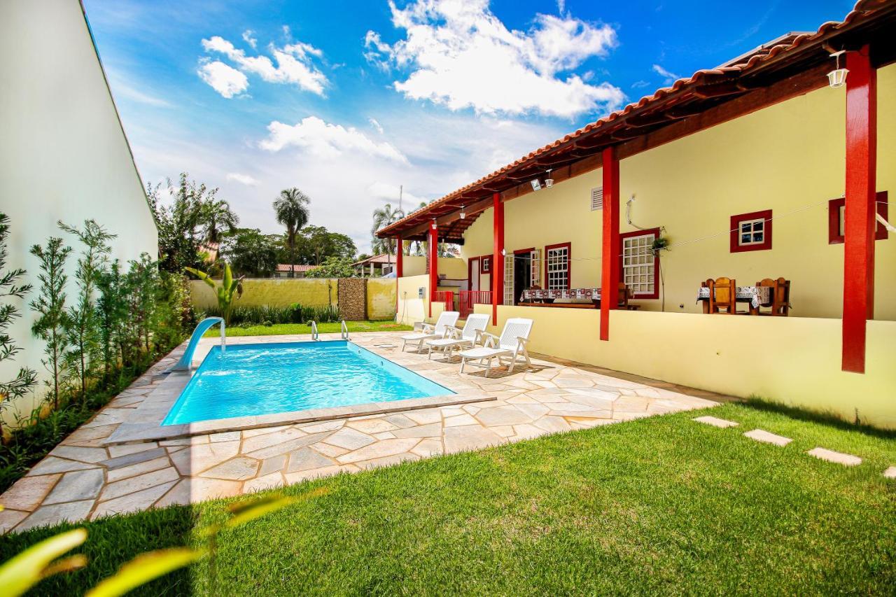 Casa Del Rey - Cond. Fechado Centro Villa Pirenópolis Buitenkant foto