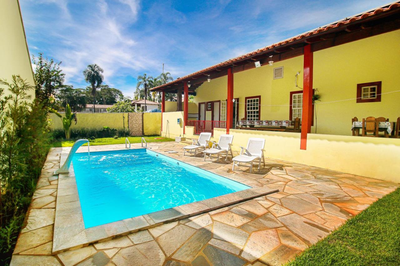 Casa Del Rey - Cond. Fechado Centro Villa Pirenópolis Buitenkant foto