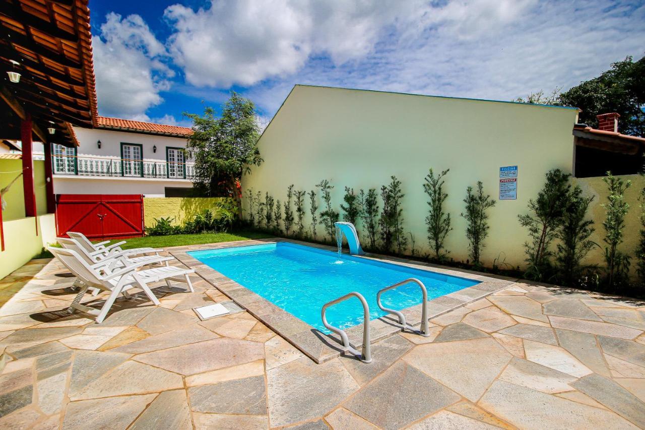 Casa Del Rey - Cond. Fechado Centro Villa Pirenópolis Buitenkant foto